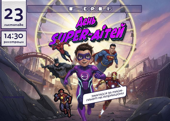 ДІТИ SUPER-ГЕРОЇ — МІСІЯ ПОЧИНАЄТЬСЯ Thumbnail