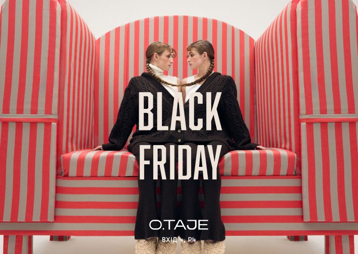 Black Friday в O.TAJE -  знижки до -70%! Thumbnail