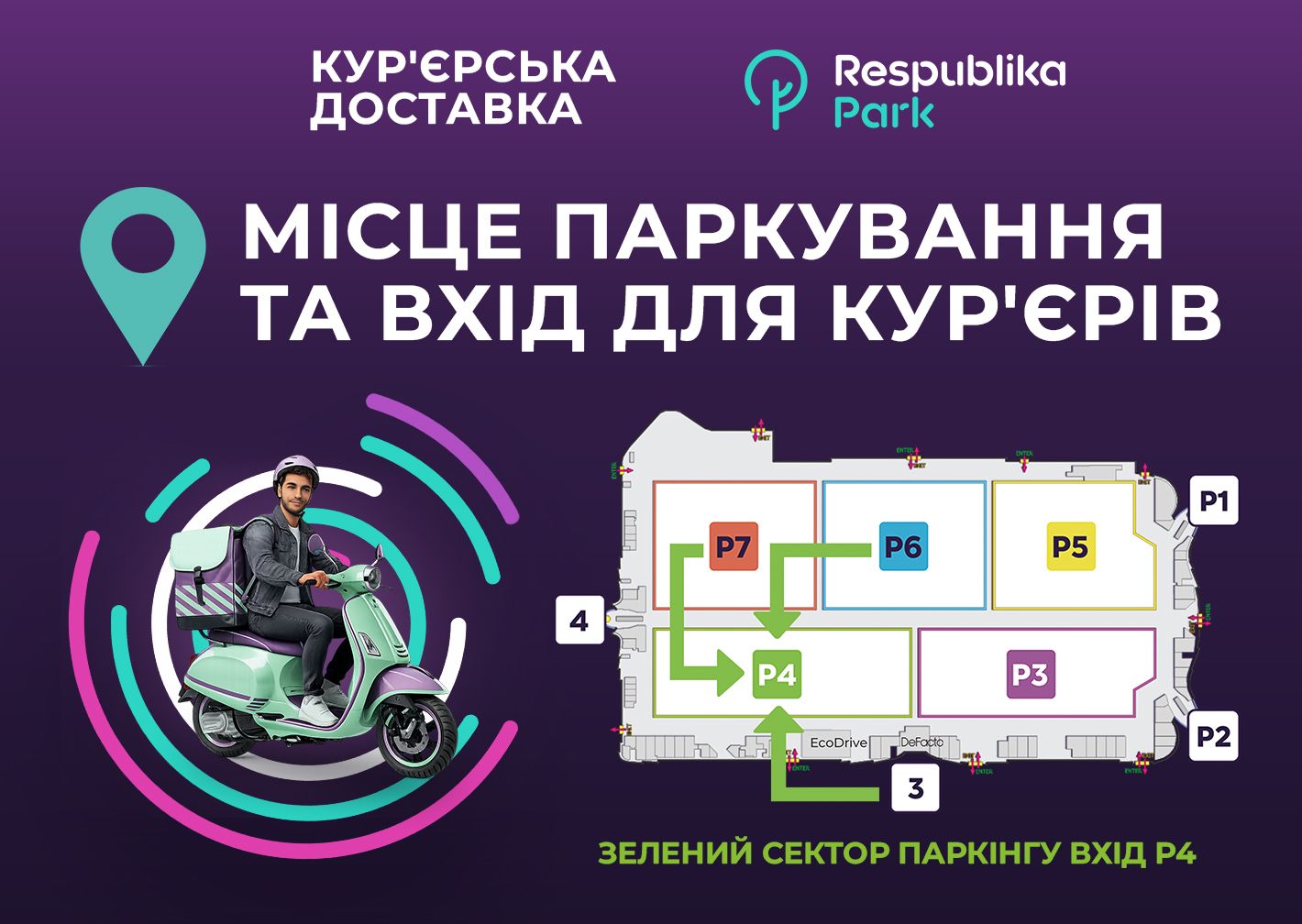 Кур’єрська доставка в ТРЦ Respublika Park Thumbnail